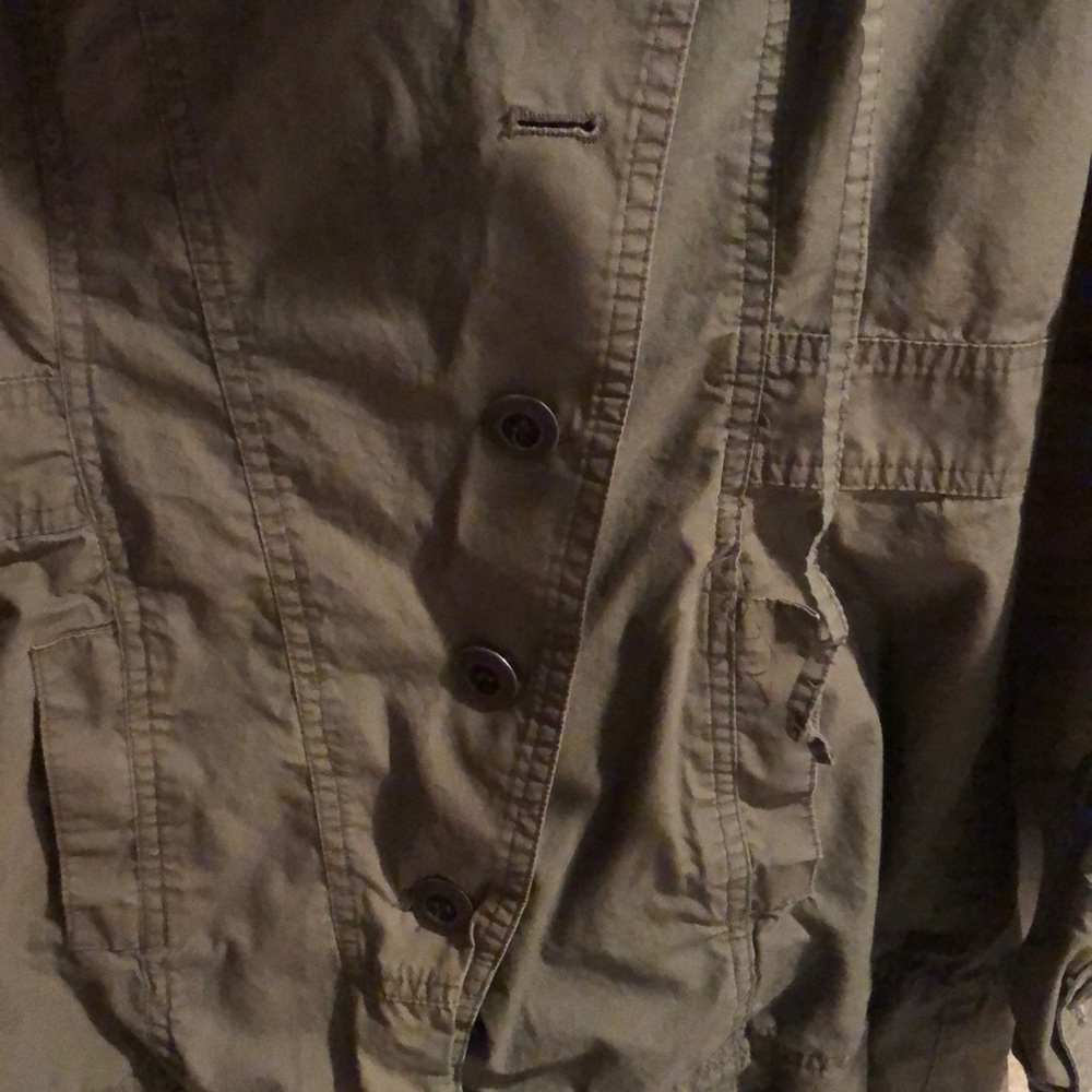 Army Green Fall/Spring Jacket - Picture 2 of 8